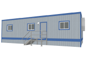 California and Texas 12'x44'-Mobile-Office-Trailer-with-Restroom