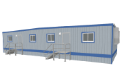 California and Texas 24'x60'-Mobile-Office-Trailer