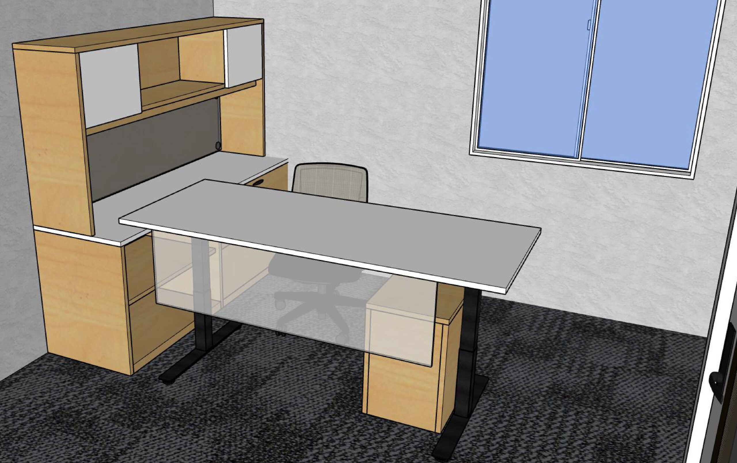 Marysville Custom Furniture Office Rendering-01