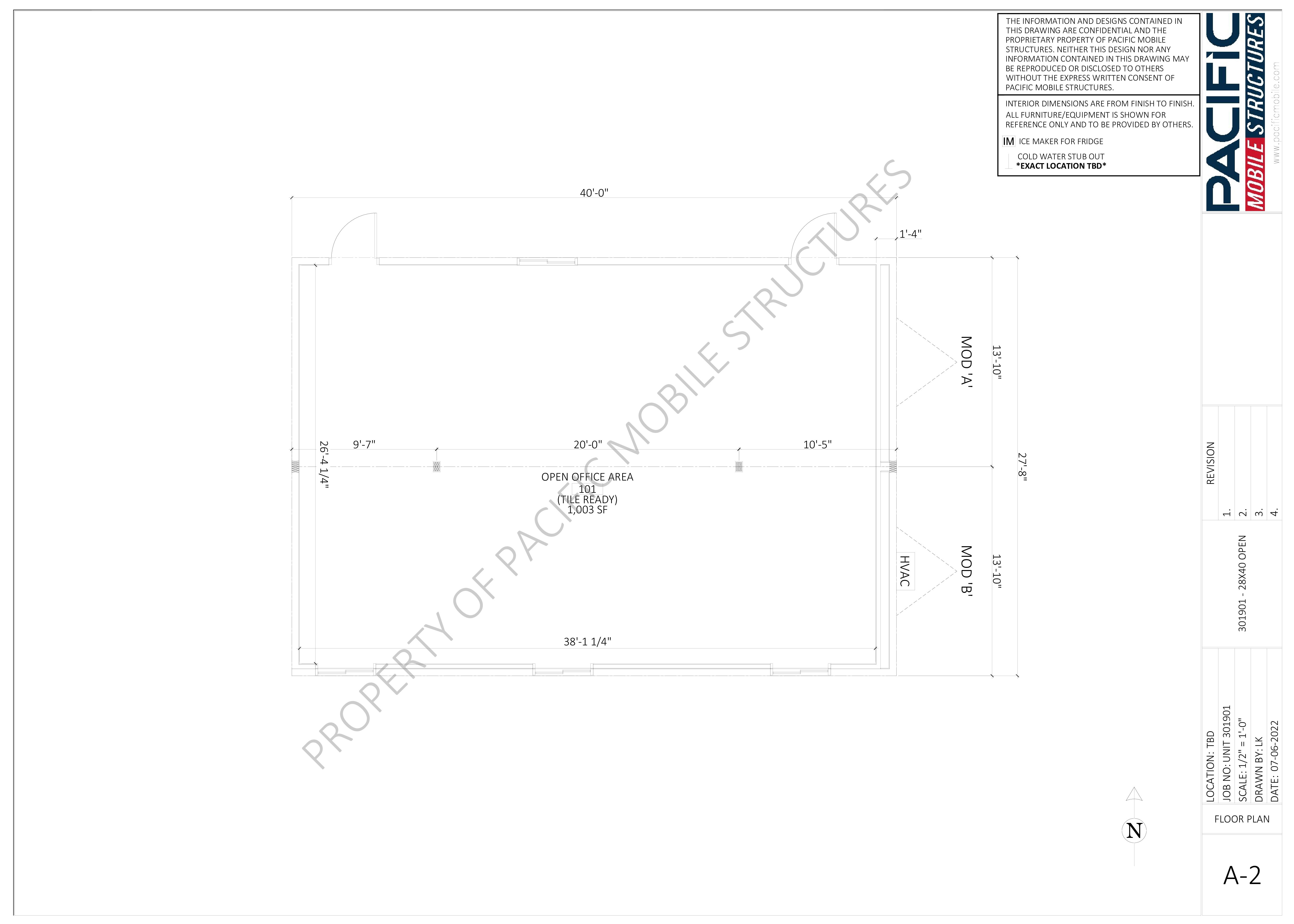 UNIT 301901 - 28X40 OPEN - FLOOR PLAN_03.04